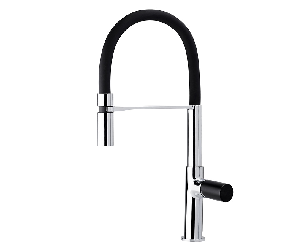 Ideal Standard Cerafine O - Conjunto de ducha con grifo de bañera, 200 mm,  1 chorro, negro BC525XG